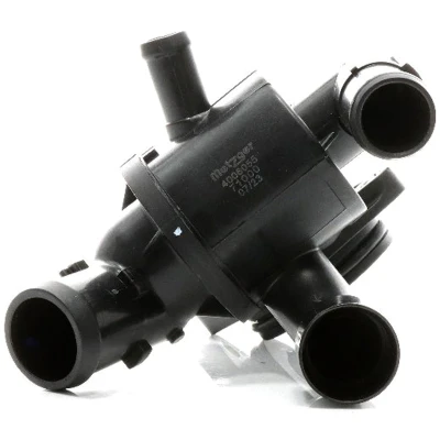 Abbildung von METZGER 4006055 Kühlwasserthermostat 92 mit Dichtung Kunststoff Gehäuse VOLKSWAGEN: GOLF 6, Passat B7 Variant, Caddy 3 Kombi