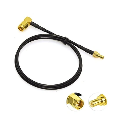 Abbildung von Eightwood DAB+ Antenne Adapter SMA Stecker auf SMB Kabel RG174 50cm 1.6ft DAB für Blaupunkt Beat TechniSat Pioneer Sony Kenwood Alpine MEHRWEG
