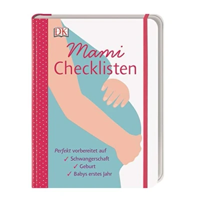 Abbildung von Mami Checklisten: Perfekt vorbereitet auf Schwangerschaft, Geburt und Babys erstes Jahr. Mit Gummiband zum Verschließen