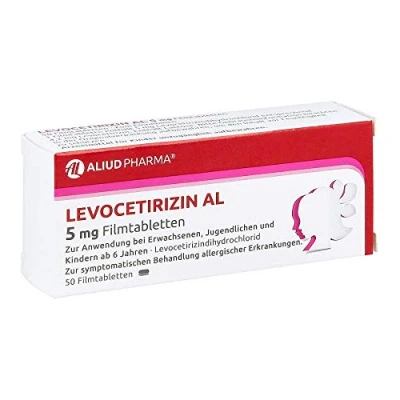 Abbildung von Levocetirizin AL 5 mg 50 St
