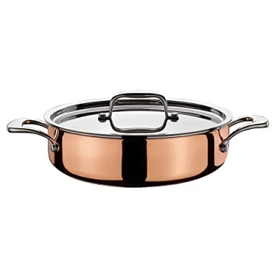Abbildung von Spring 0715450628 Culinox Gourmettopf mit Deckel, Andere, silber, 11,4 x 32,4 39,2 cm