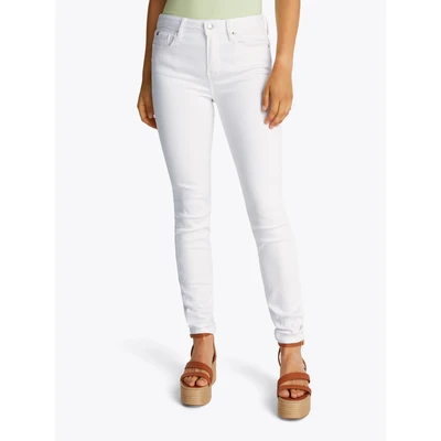 Abbildung von Tommy Hilfiger COMO Jeans Skinny Fit, Damen, Größe: 34x30, Th optic white