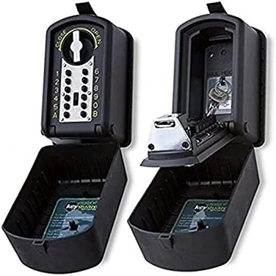 Abbildung von NRS Healthcare Keyguard Digital XL Schlüsselsafe Wandmontage, Polizei genehmigt, Outdoor Schlüsselaufbewahrung