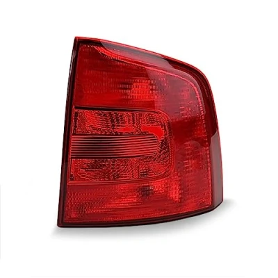 Abbildung von C006 Rückleuchten Folie Set Aufkleber Tönungsfolie Heckleuchten passgenau zugeschnitten Auto Rücklichter (Red)