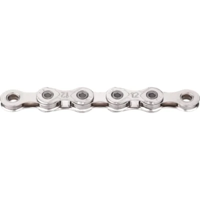 Abbildung von Fahrrad Kette, KMC Fahrradkette, X12 Silver, 1/2&quot; x 11/128&quot;, 126 Glieder, 12 fach, Nickel beschichtet, silber
