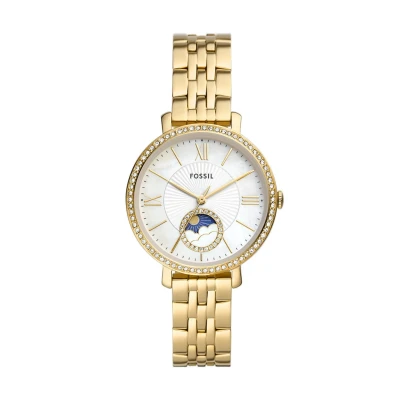 Abbildung von Fossil Jacqueline Uhr goldcoloured, Damen, Größe: One Size, Gold coloured