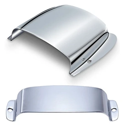 Abbildung von Tonabnehmer Cover, Pickup Brücken Abdeckung Set für JB Bass (Silber)