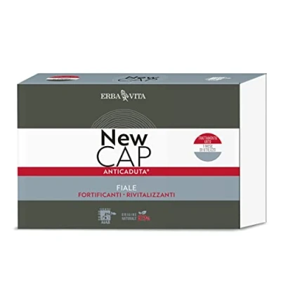 Abbildung von ERBA VITA Newcap Anti Fall Ampullen Kosmetikprodukt für schwaches, geschwollenes und ausgeschaltetes Haar, reich an Wirkstoffen, um der Kopfhaut Energie Stärke zu verleihen 12