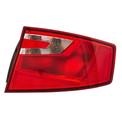 Abbildung von HELLA 2SD 011 140 061 Rückleuchte rechts äusserer Teil P21/5W, P21W 12 mit Glühlampen Lampenträger SEAT: Toledo 4 Schrägheck