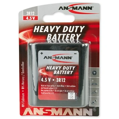Abbildung von Ansmann 4,5 V 3R12 Zink Kohle Hochleistungsbatterie, 62 mm x 22 67