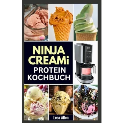 Abbildung von NINJA CREAMI PROTEIN KOCHBUCH: Schritt für Anleitung zur Herstellung köstlicher hausgemachter Smoothie Bowls, Eiscreme und Milchshakes