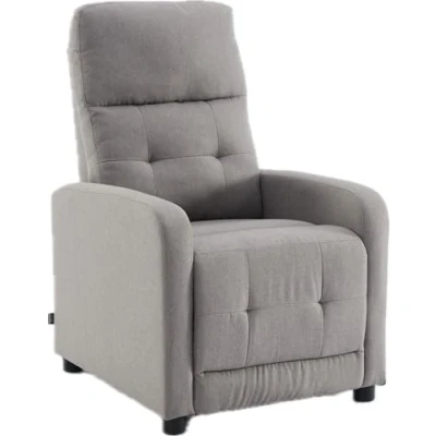 Abbildung von ASTAN HOGAR Relaxsessel mit manueller Neigung, Stoffbezug, Modell Yum AH AR31000TP, Taupe