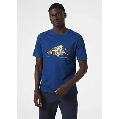 Abbildung von Helly Hansen F2F Organic Cotton Deep Fjord S T Shirt