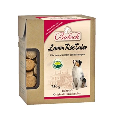Abbildung von Hundeleckerli mit Lamm &amp; Reis 750g Hundekekse frisch gebacken Bubeck