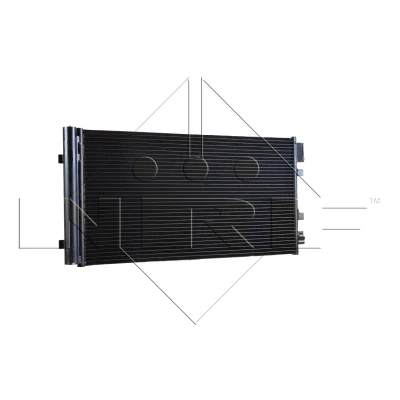 Abbildung von NRF EASY FIT 35938 Klimakondensator mit Trockner, Dichtring 15,5 10,1 Aluminium 640 RENAULT: Megane 3 Schrägheck, GRAND SCENIC kfzteile