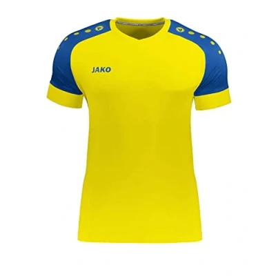 Abbildung von JAKO Unisex Kinder Champ 2.0 Ka Trikot, Citro/Sportroyal, 164 EU