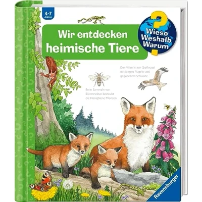 Abbildung von Wieso? Weshalb? Warum?, Band 71: Wir entdecken heimische Tiere (Wieso? 71)