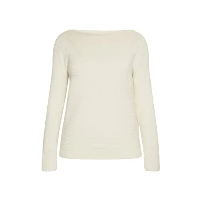 Abbildung von LEOMIA Women&#039;s Damen Strick Pullover 10426482 LE02, Weiss, M/L Sweater, Medium/Large