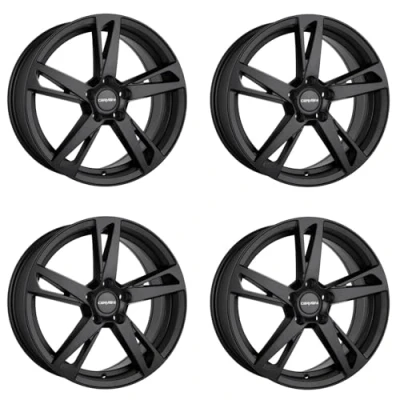 Abbildung von 4x Carmani Felgen Alufelgen 16 Anton 6,5x16 ET38 5x114,3 black matt kompatibel mit Renault Fluence Kadjar Kangoo Laguna Latitude Mégane Scénic III T