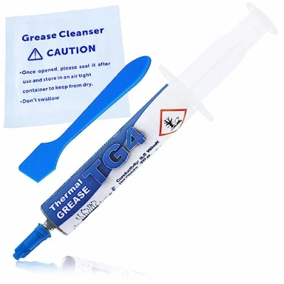 Abbildung von AABCOOLING Thermal Grease 4 10g Wärmeleitpaste Silber mit Hoher Wärmeleitfähigkeit für Alle CPU PC Kühler Lüfter Prozessor, Laptop Cooler, Wasserkühlung, Paste, Wärmeleitpad 9.5 W/mK