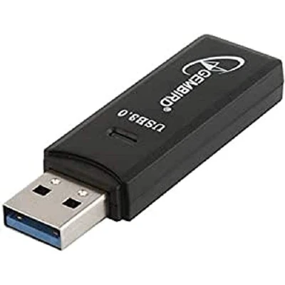 Abbildung von Gembird UHB CR3 01 USB Schwarz Kartenleser (Speicherstick (MS), MicroSDXC, MiniSDHC, SD, SDHC, SDXC, USB, Schwarz, 17 mm, 60 8,5 mm)