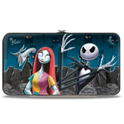 Abbildung von Buckle Down Damen Geldb RSE, Nightmare Before Christmas, 7&quot; x 4&quot; EU