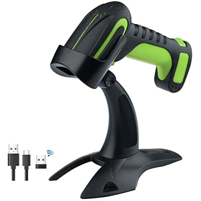 Abbildung von Tera Pro 2D Kabelloser Barcode Scanner, Bluetooth QR Code Leser, 2200 mAh eingebaute Batterien, Extreme Sturzfestigkeit, strapazierfähig, 8100