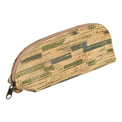 Abbildung von Clairefontaine 420015C Schlampermäppchen aus Kork, Vegan zertifiziert, 21 x 7,5 10,5cm, 1 Stück, Pflanzen