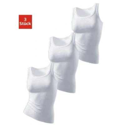 Abbildung von H.I.S Tanktop, (Packung, 3er Pack), aus reiner Baumwolle ohne Seitennähte