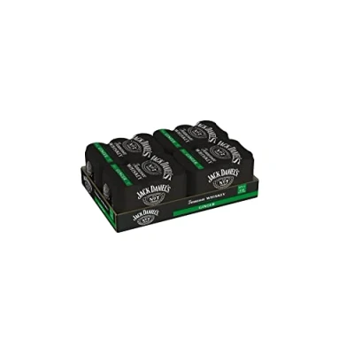 Abbildung von Jack Daniel&#039;s Jack&amp;Ginger Whiskey Noten treffen auf süßlich herbes Ginger Ale 24 x 0,33L 10% Vol.