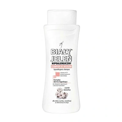 Abbildung von Shampoo Hypoallergen mit reiner Baumwolle 300ml von Bia?y Jele?