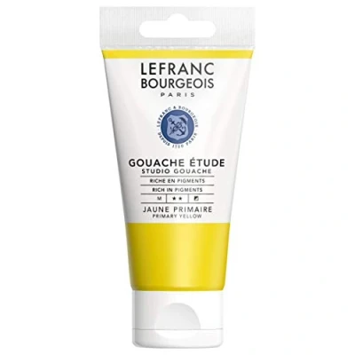 Abbildung von Lefranc &amp; Bourgeois 301246 Studio Gouache, kräftige, lichtbeständig, deckend Farben in der 80ml Tube Gelb