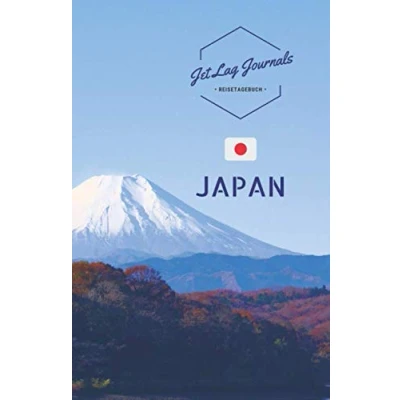 Abbildung von JetLagJournals Reisetagebuch Japan: Erinnerungsbuch zum Ausfüllen Selberschreiben für den Japan Urlaub