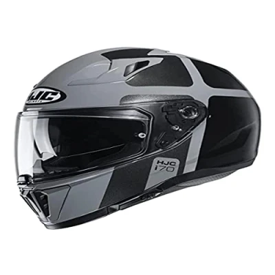 Abbildung von HJC Helmets Herren Nc Motorrad Helm, Schwarz/Grau, M