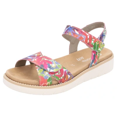 Abbildung von Remonte Riemensandalette, Damen, Größe: 43, Multiflower Schuhe