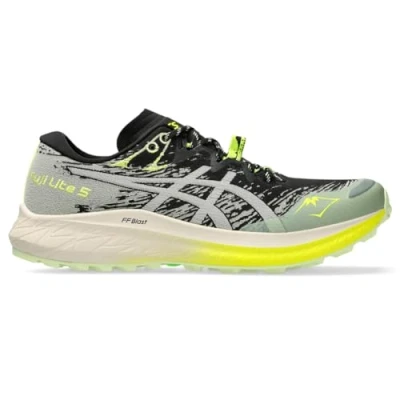 Abbildung von Asics FUJI LITE 5 Laufschuh Trail, Damen, Größe: 38, Black/oatmeal Schuhe