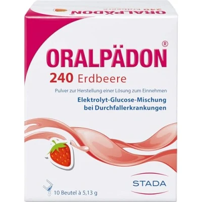 Abbildung von Oralpädon 240 Erdbeere Elektrolytepulver 10 St