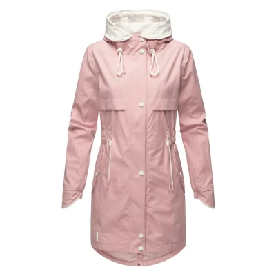 Abbildung von Navahoo Xankaa Regenjacke / wasserabweisende Jacke, Damen, Größe: Medium, Powder rose