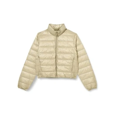 Abbildung von Calvin Klein Jeans Shine Puffer Daunenjacke, Damen, Größe: Small, Nordic dust