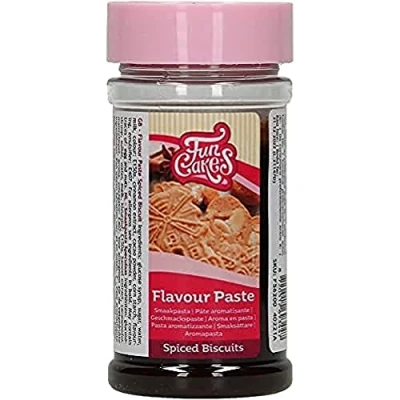 Abbildung von FunCakes Geschmackpaste Spekulatius: Lebensmittelpaste, großartiger Geschmack, perfekt zum Dekorieren von Kuchen, geeignet für Teig und Füllungen. 100 g.