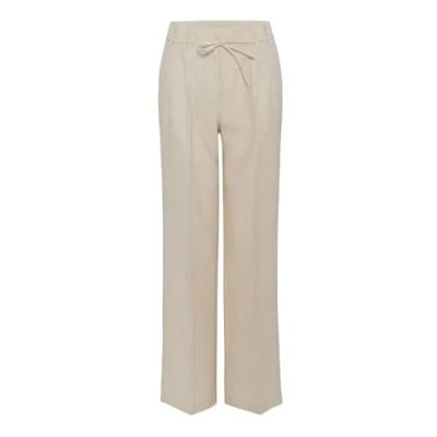 Abbildung von Opus WIDE LEG Milis Breeze Stoffhose, Damen, Größe: 44, Natural glaze