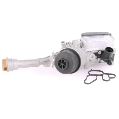 Abbildung von VEMO V24 60 0009 Ölkühler mit Dichtung, Ölfiltergehäuse EXPERT KITS + FIAT: Grande Punto Schrägheck, Doblo II Kasten / Kombi, Kombi