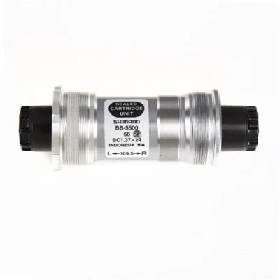 Abbildung von Shimano 5500 / 105 Innenlager BSA 109,5 mm Octalink schwarz silber