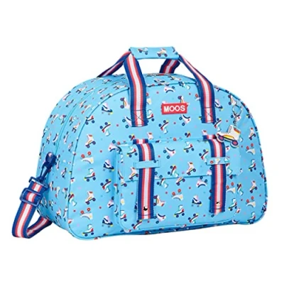 Abbildung von safta Moos Rollers, Hellblau/mehrfarbig, 480x210x330 mm, sporttasche