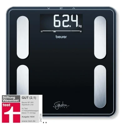 Abbildung von BEURER Körper Analyse Waage BF 400 Signature Line