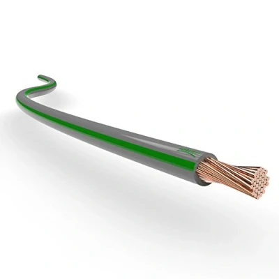 Abbildung von AUPROTEC Kfz Litze FLRy 0,75mm² 1mm² 1,5mm² Längen 5m oder 10m Auswahl: (5m Meter 1 mm² grau/grün)