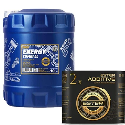 Abbildung von 10 Liter, MANNOL 7907 Energy Combi LL 5W 30 Longlife inkl. Motoröladditiv 9929