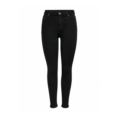 Abbildung von ONLY Onlmila HW SK ANK DNM Bjnoos Jeans Skinny Fit, Damen, Größe: 31x34, Black