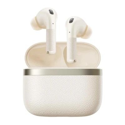 Abbildung von Edifier W260NC 45dB Aktive Noise Cancellation Ohrhörer, Hi Res Audio Kabellos mit LDAC, AAC, 6 Mikrofone für KI Klare Anrufe, Dual Dynamische Treiber, IP54 Wasserdicht, Bluetooth 5.3, Elfenbein