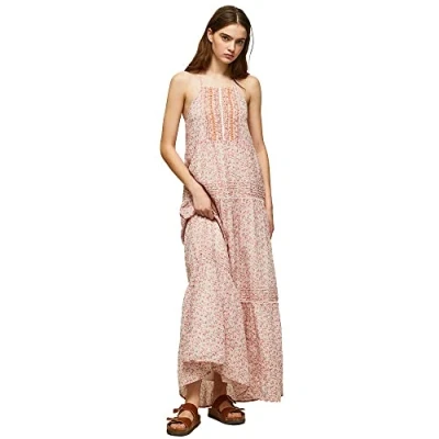 Abbildung von Pepe Jeans Parhi Maxikleid, Damen, Größe: Large, Multicoloured